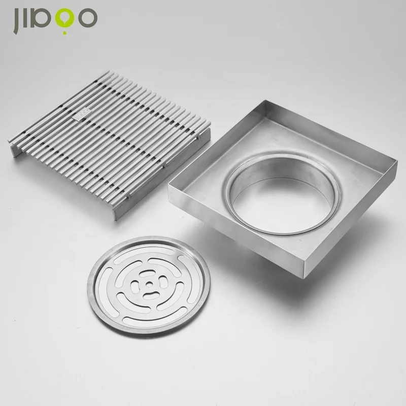 Factory Supply  150x150 mm Anti- Smell Trap Shower  Drain Bathroom Floor Drain