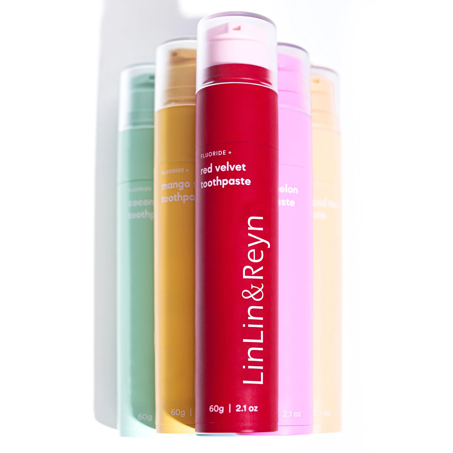 Wholesale Custom Logo 60g Strawberry Flavoured Fluoride+ Formula Toothpaste WhiteningToothpaste