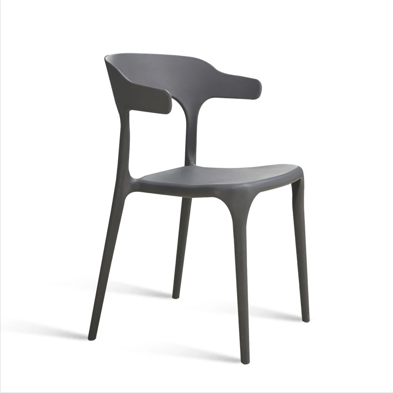 China new modern colored plastic cafe table chair