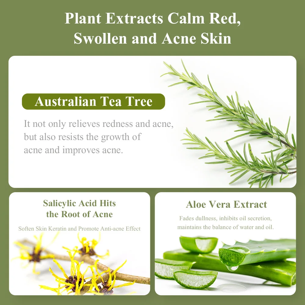 Wholesale Salicylic Acid Oil Control Cotton Sheet Shrink Pores Remove Acne Deep Cleaning Facial Cleansing Pad 40pcs