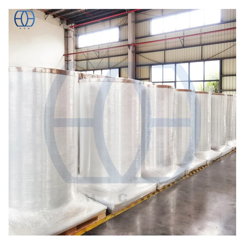 semi gloss adhesive paper sticker coated matte paper label jumbo rolls
