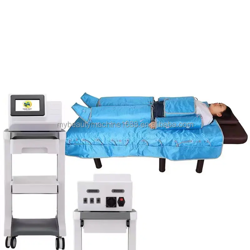 ems 3 in 1 far infrared vertical professional pressotherapy suit body slimming massage lymphatic drainage pressotherapie machine