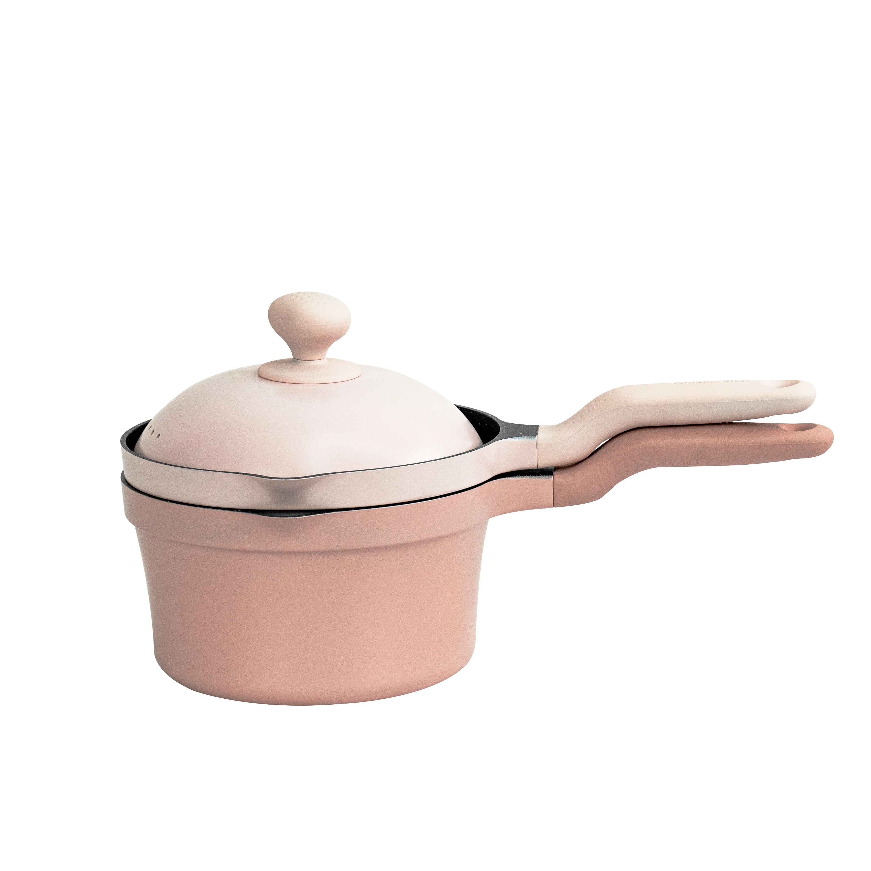 Aluminum Die Casting Stack Frypan and Saucepan Cookware Set