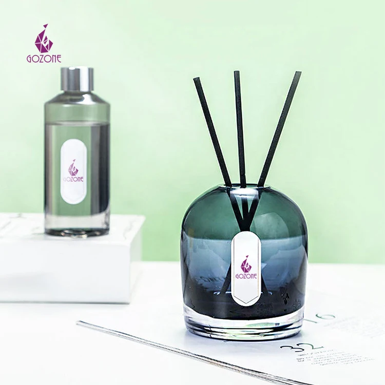 250Ml Nordic Style Luxury Glass Perfume Bottle Bedroom Decorative Fragrance Reed Diffuser Bottles