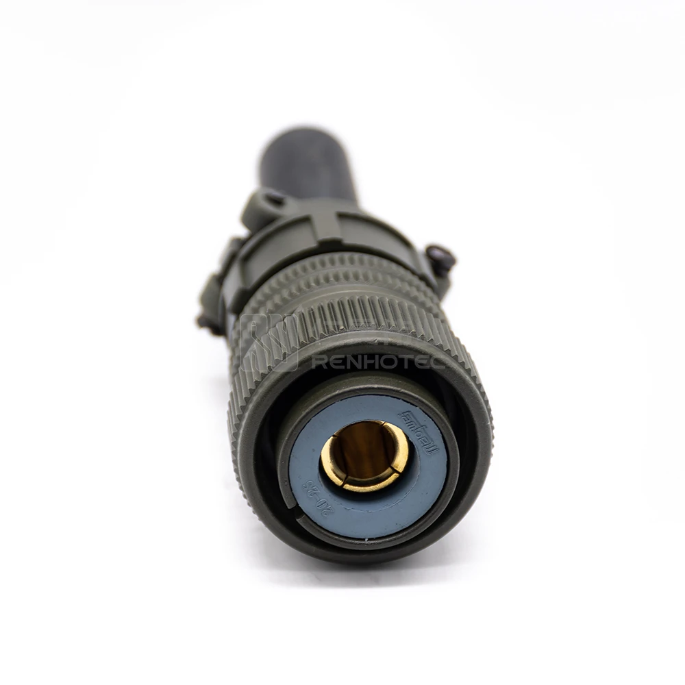 CA3106A20-2S IP68 Metal Female Plug MS5015 Round Bayonet Aviation Waterproof Connector
