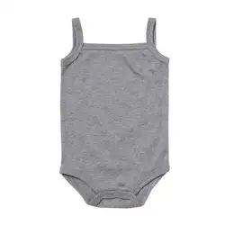 factory supply cotton sleeveless baby rompers baby bodysuit baby cloth