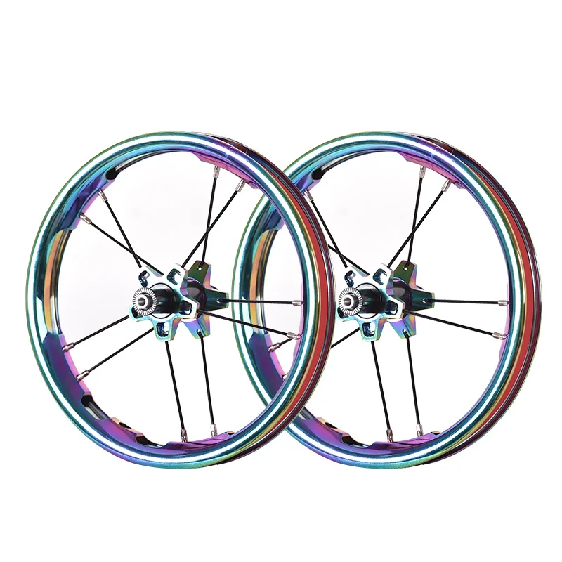 2022 Straight Pull Bearing Sliding Bicycle Wheels 12 inch Carbon Fiber Hub Disc Brake Wheelset