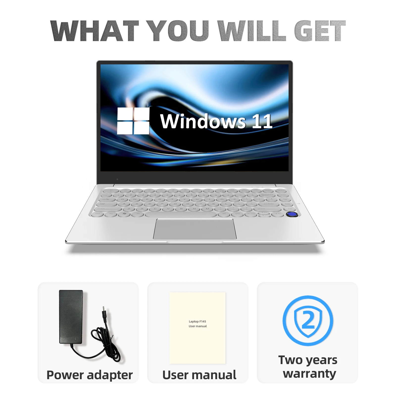 Gaming Laptop 15.6 Inch Fingerprint Backlight Keyboard Intel Computer New Slim  with 8GB/16GB RAM 256GB/512GB/1TB SSD