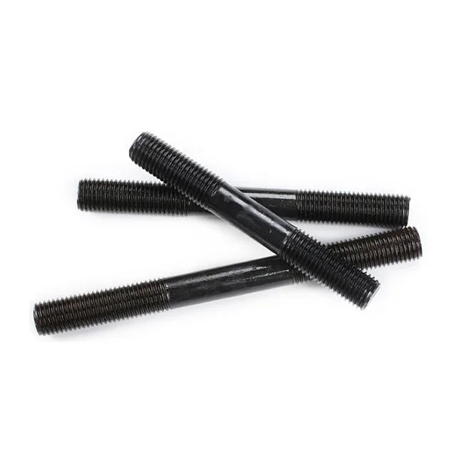 Black High Tensile Astm A193 B7 Stud Bolt M8 M10 M12 M16 Threaded Studs M6-M30