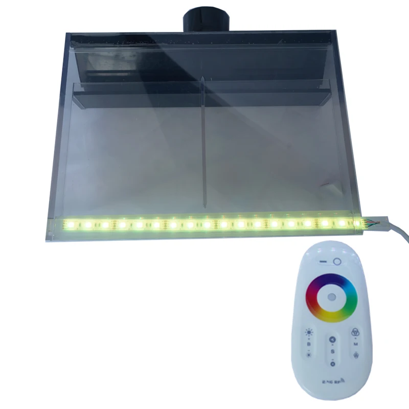 acrylic waterfall blade in garden ornaments & water feature