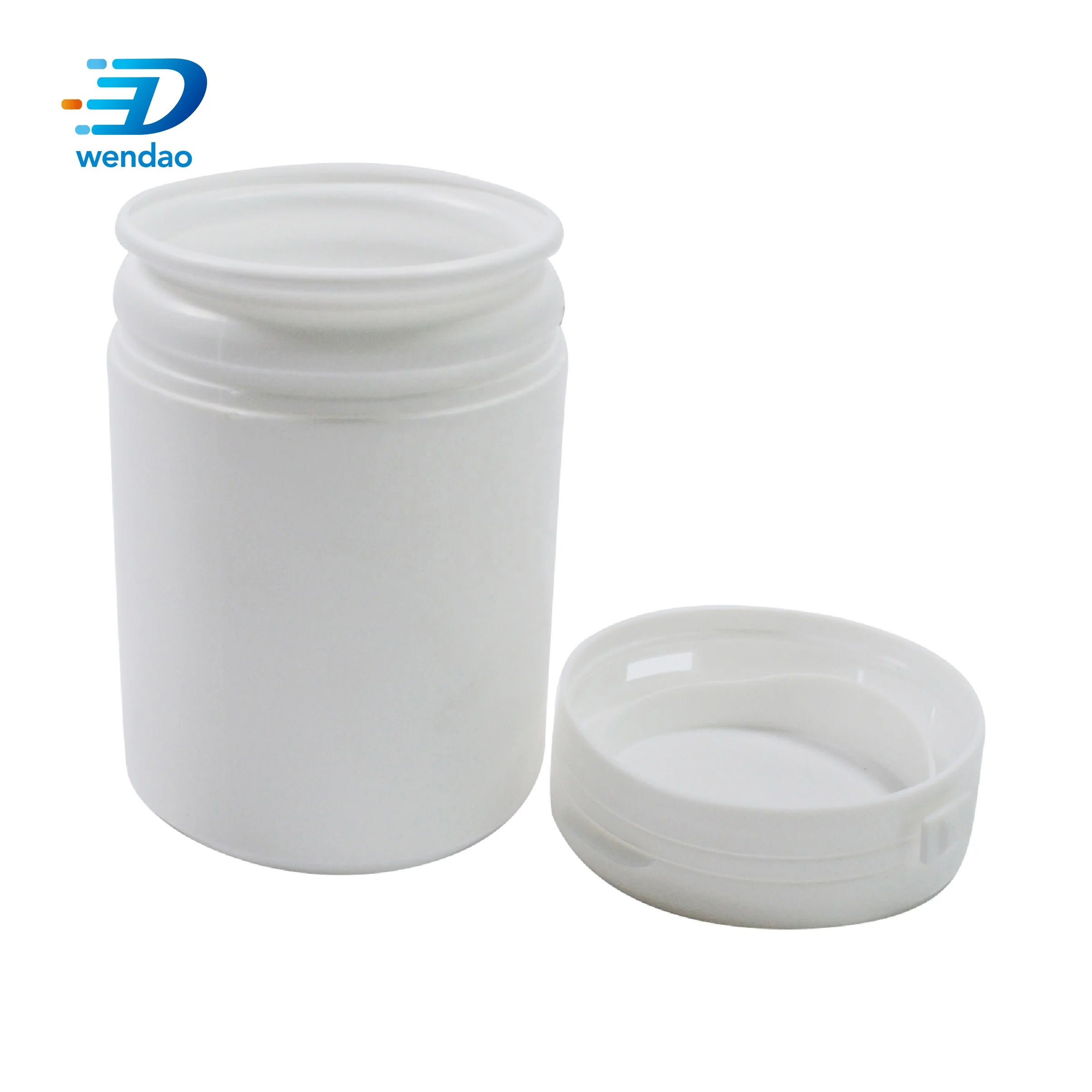 HDPE Wholesale Plastic bottles  Capsule Vitamins Bottles with Pull-ring Tear Off Cap