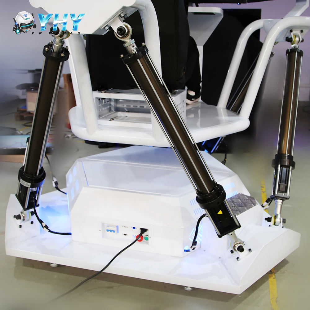 YHY Good Price 3 Screens 6 dof Racing Seat Simulator Motion Platform F1 Driving full motion racing simulator