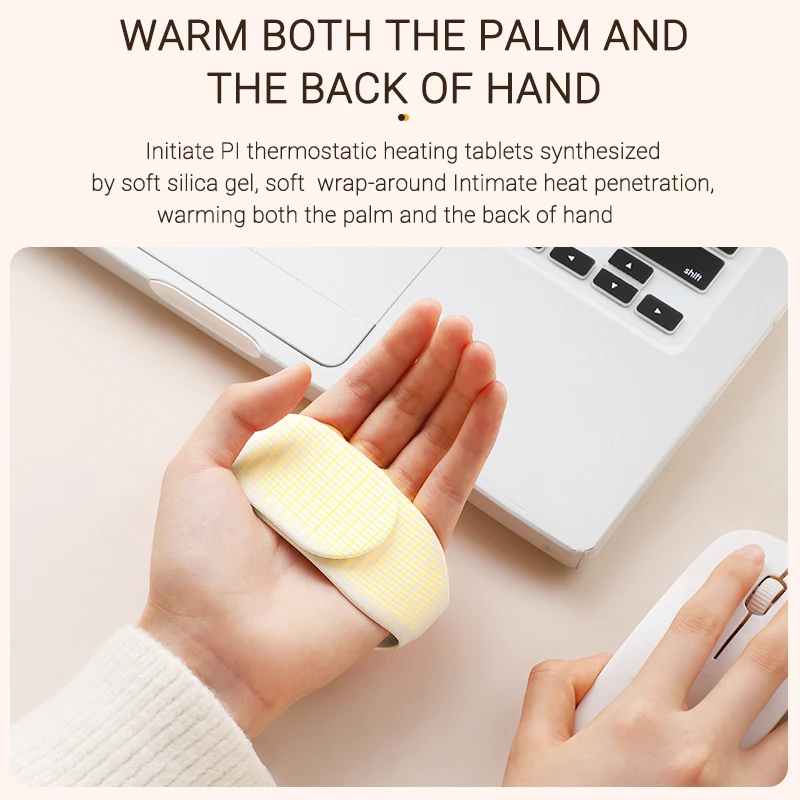 2022 New Style Christmas Gift 2000mAh Reusable Electric Portable Heater Gift Dawn Rechargeable Hand Warmer