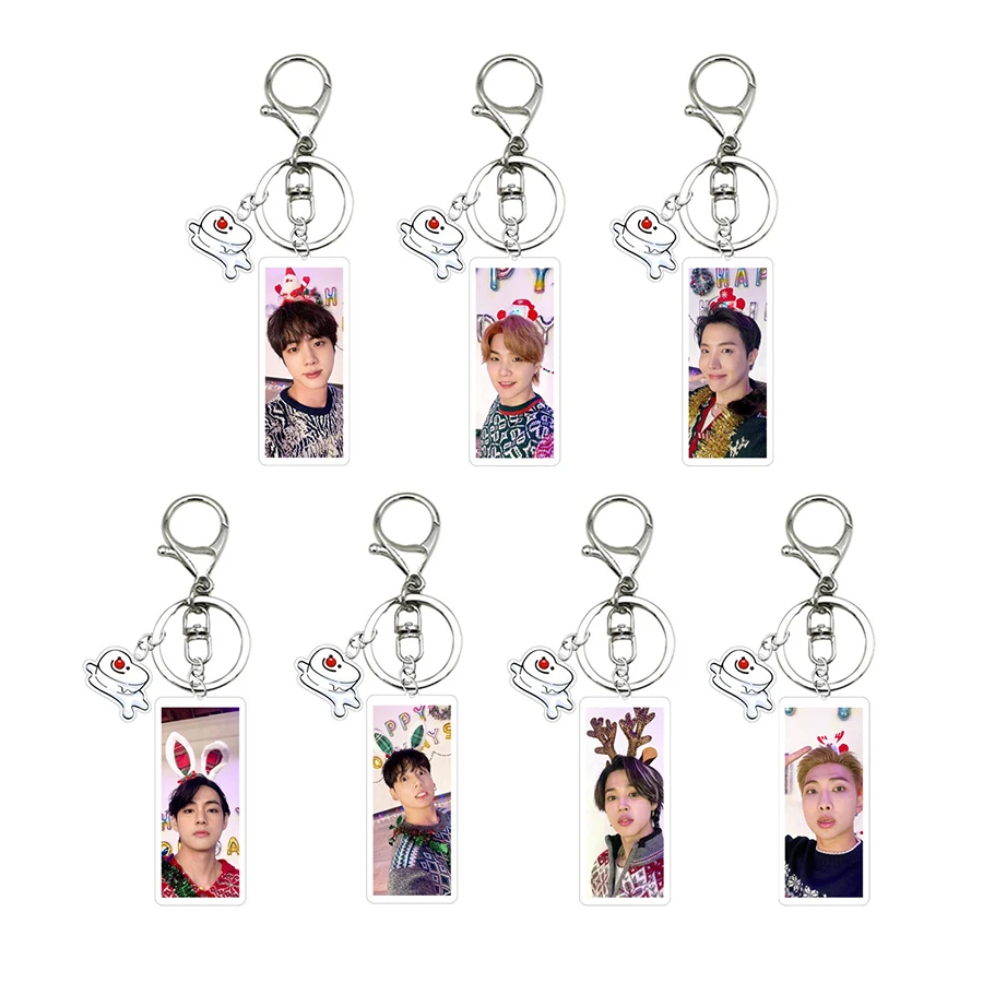 Accept custom key chain custom logo round square rectangle love Key blank clear acrylic photo keychain acrylic keychain blanks