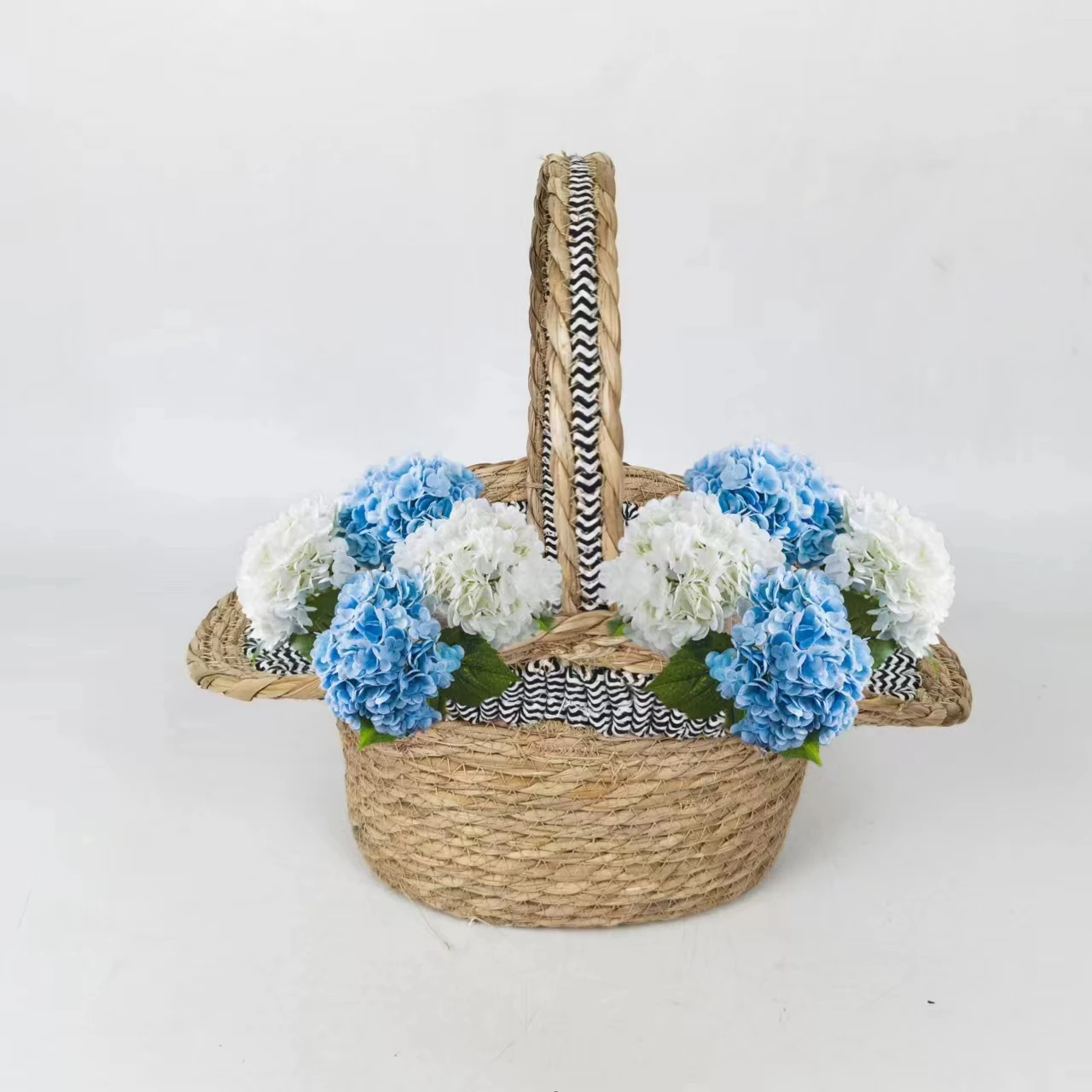 Seagrass Basket With Handle Handmade Gift For Candy