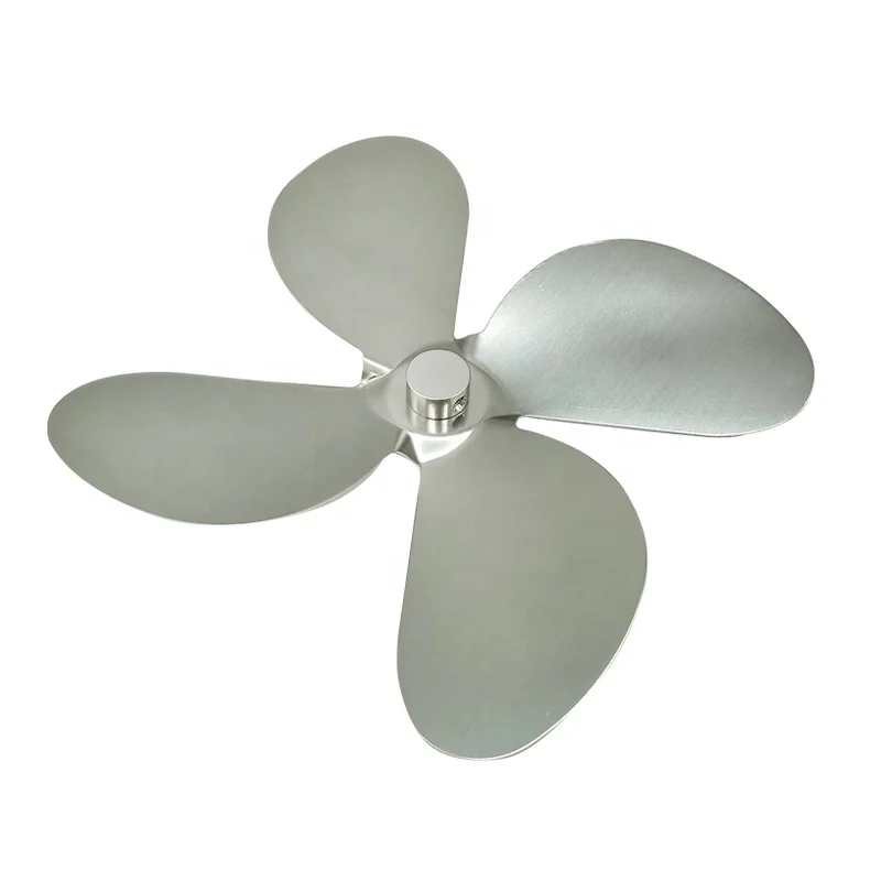 
Aluminum alloy stove fan 4 blades Quiet for Home use 