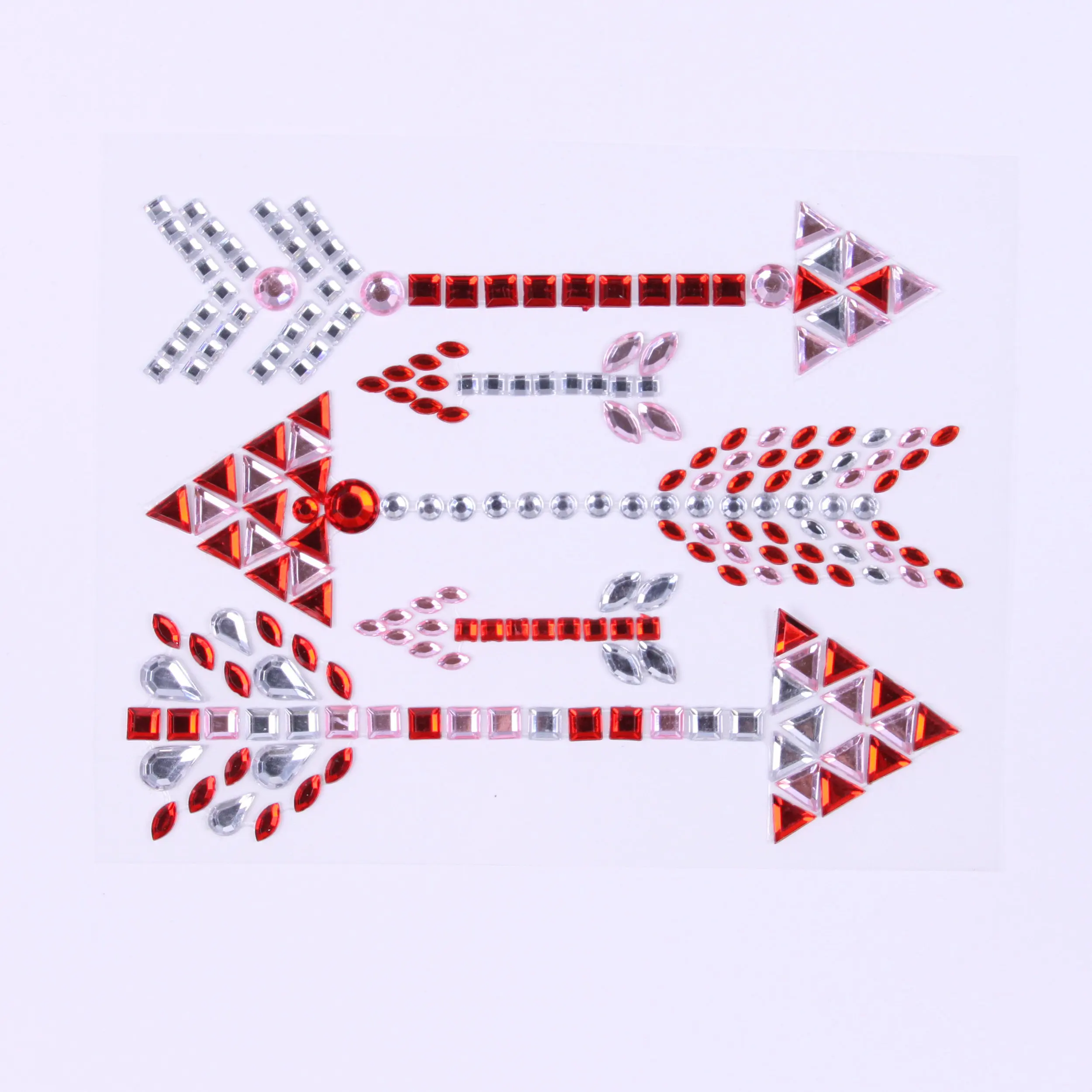 DIY Acrylic Stickers Girl Pearl Gem Diamond Patch Stage Drill for Stage Backdrop for Promotional Gifts