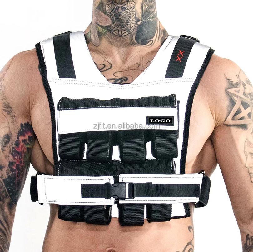 ZJFIT Heria fitness tactical training weighted vest adjustable weight vest Suitable for all kinds of weight-bearing sports