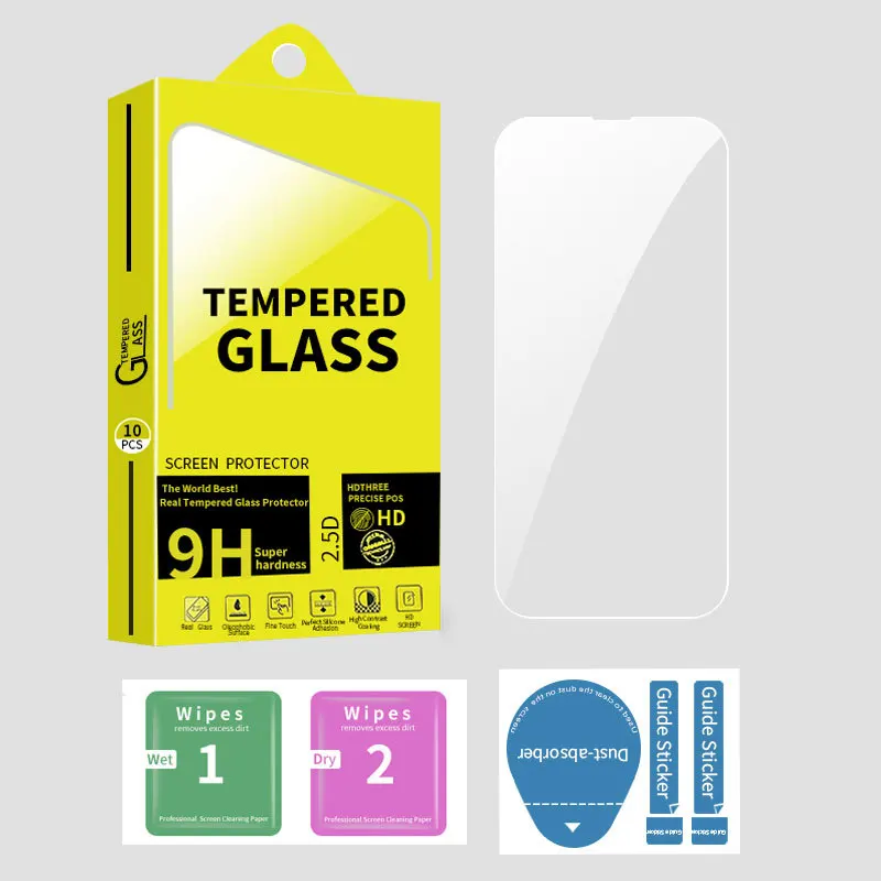 Wholesale Price Cell/mobile Phone Tempered Glass Screen Protector For Tecno/infinix/blu/itel/xiaomi/huawei/samsung/iphones/zte