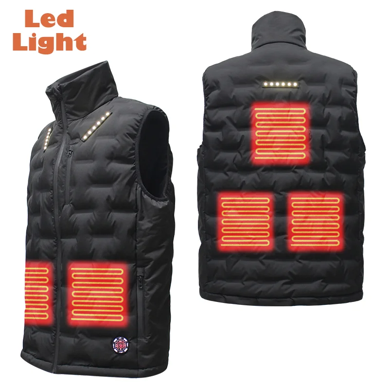 Heated Jacket Vest Softshell Waterproof Wetsuit Underwater Camo Flyhare From Usb Bicycle Heated Vest Mens