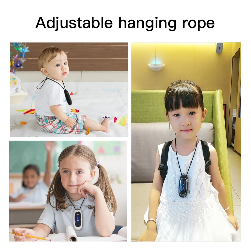 Manufacturer Wholesale Negative Mini Wearable Necklace Air Purifier Kids Necklace Portable Air Purifier