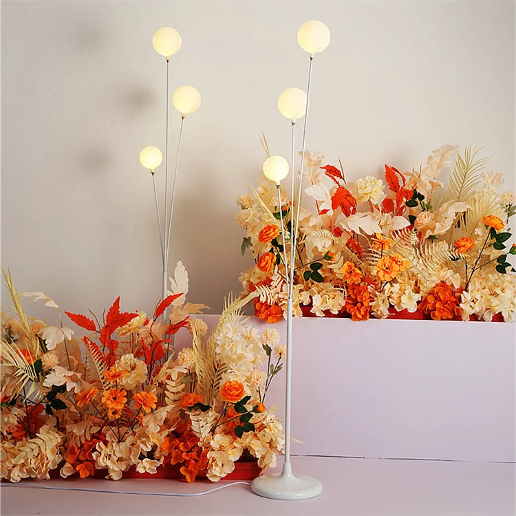 Wedding Props Iron Butterfly Road Lead Light Ornaments Luminous Road Led Wedding Lights