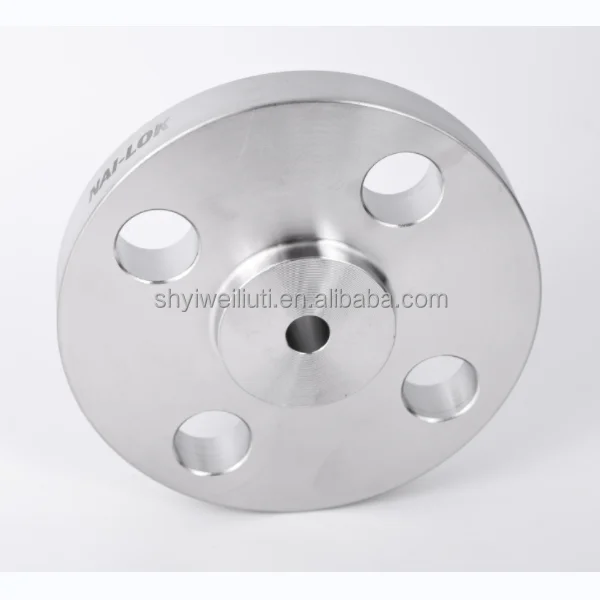 NAI LOK Instrumentation Flang Adapter High Pressure Fittings Inconel 625 Compression Tube Fittings 1 OD x Class 150 Flang Adapte