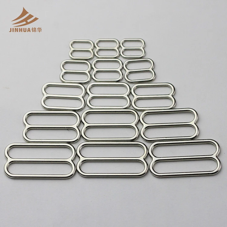 Hot sales 25MM Bra Slider In Silver Color Underwear Accessories in stock
