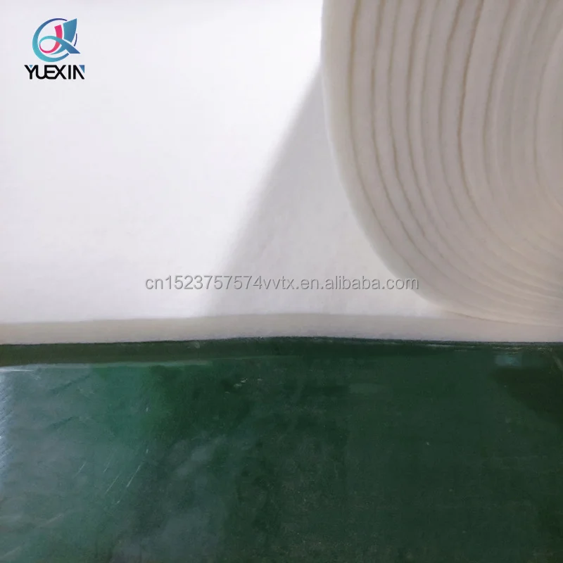 Polyester Wadding  Nonwoven Thermal Bonded Polyester Cotton Wadding Rolls Cotton batting for quilts