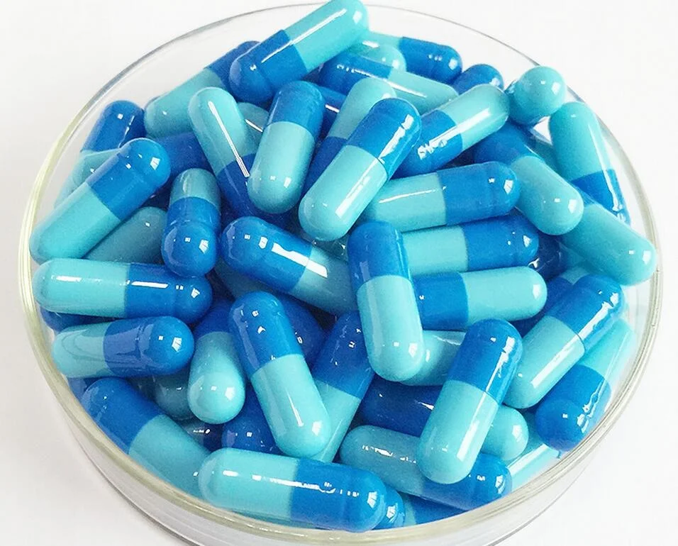 Alibaba golden supplier Enteric Coated Veg/Gelatin/HPMC Capsule Best Price Red White Capsule Size 00,0,1,2,3,4,5