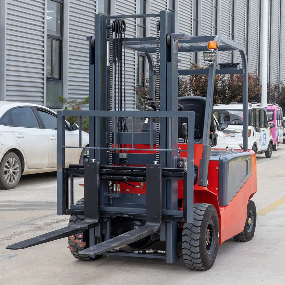 Multi-functional 1 ton 2 ton 3 ton Durable full electric forklift diesel forklift with four wheels  electric forklift