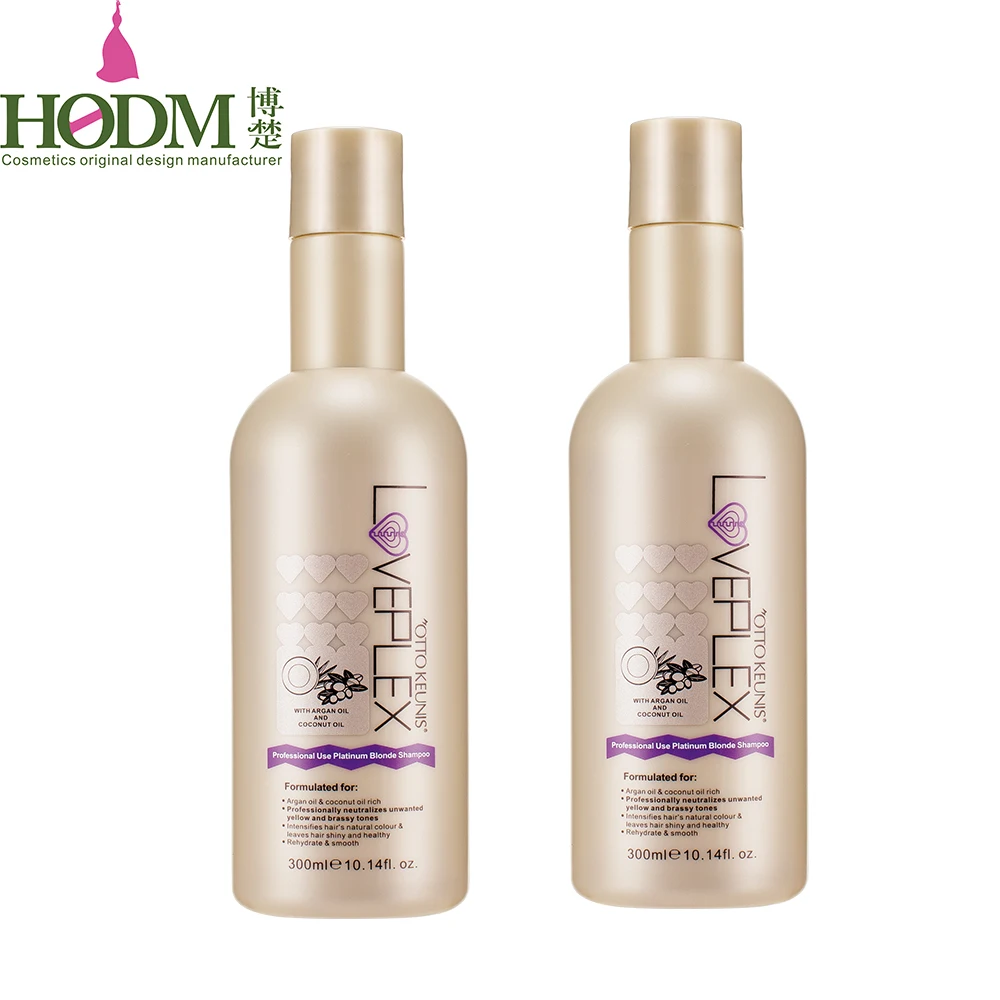 
Professional Salon Blonde Hair Purple Shampoo Bleaching Yellow Hair Keep Hair Shining And Beauty 