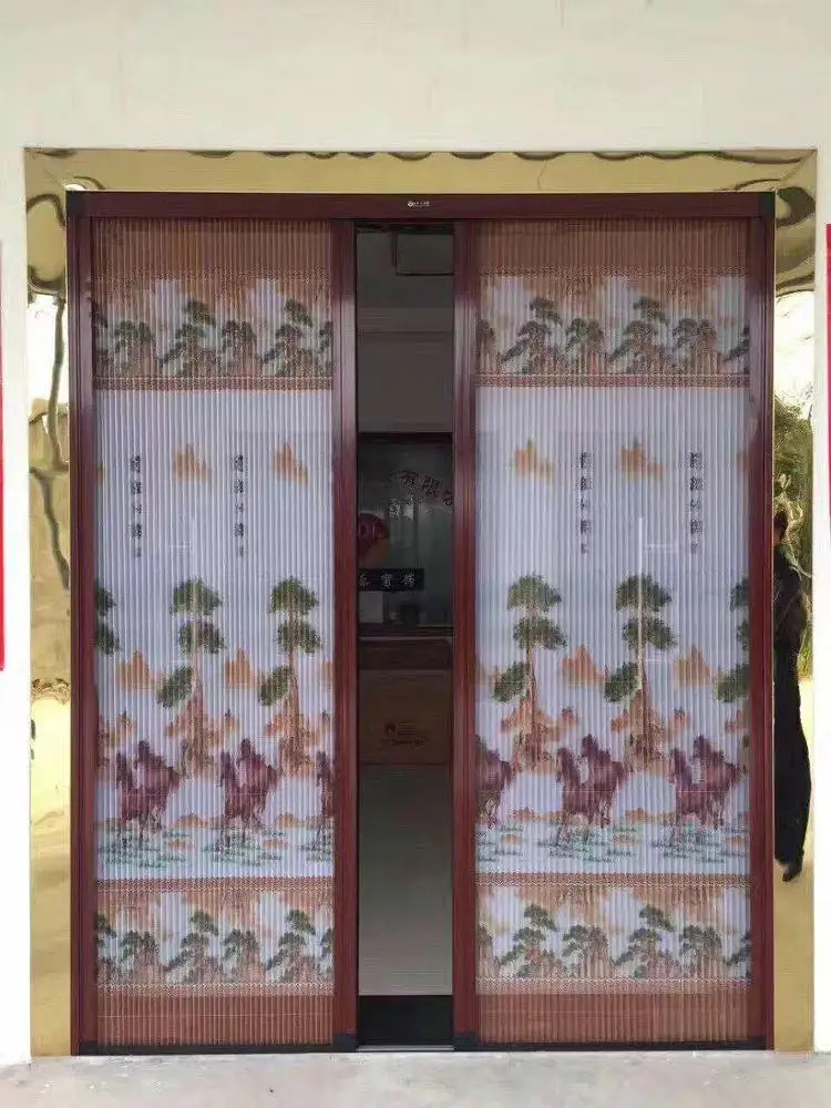 18*16 Polyester Plisse transparent insect window screen / mosquito window net