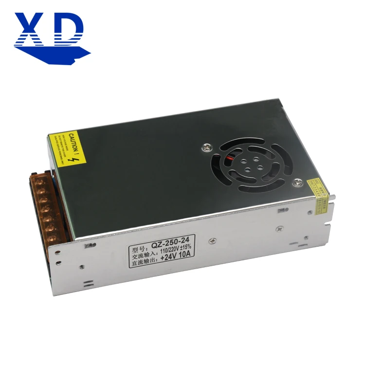 220V AC power supply 24V10A adjustable switching power supply AC110V/220V to 24V security LED power supply dc motor controller