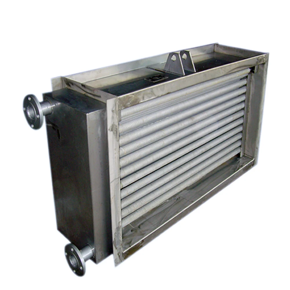 Anti-corrosion Steam Finned Coil Air Heaters Heating Exchanger Coils for Seafood and Vegetables Drying Mills