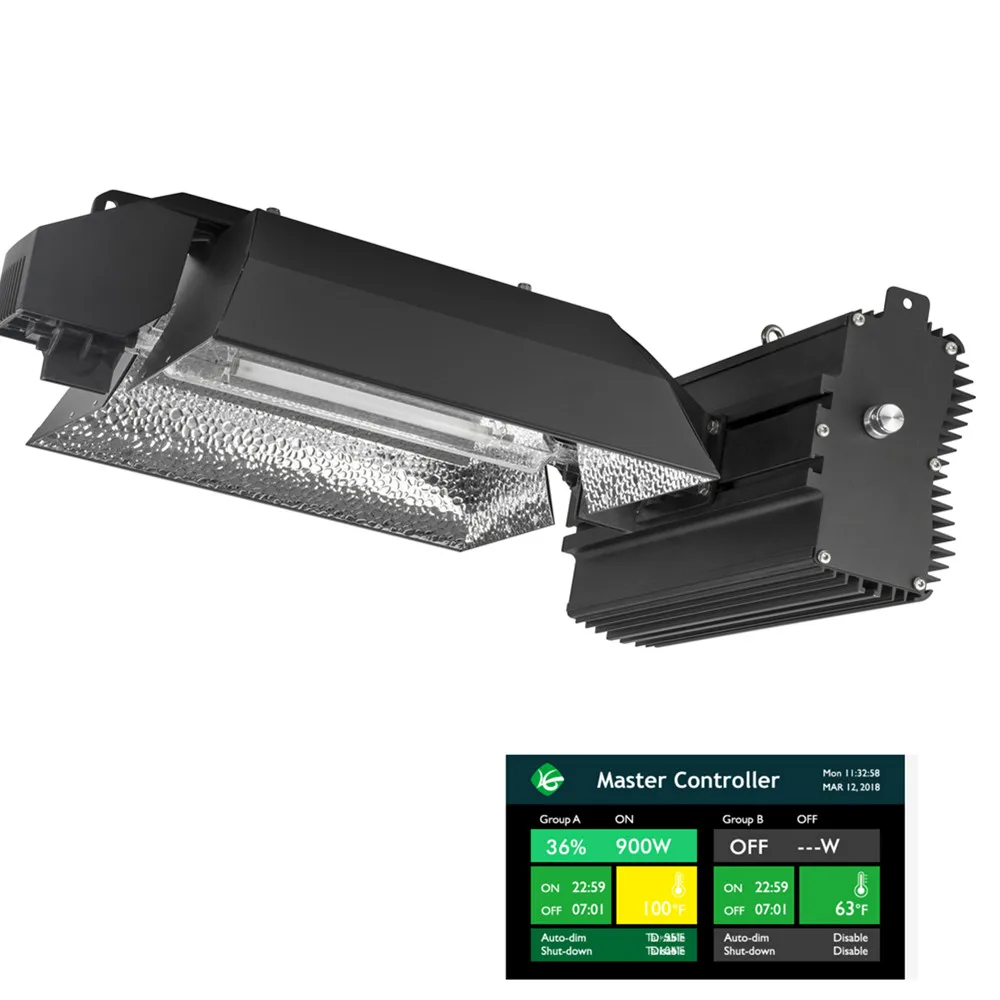 Double Ended Hps Ballast 1000w Watt Grow Light Low THD High Efficiency ETL