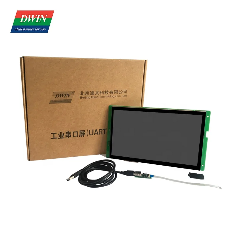 DWIN new arrival 2.1 inch 480*480 circular TFT LCD Module HMI intelligent LCD display for ESP/STM