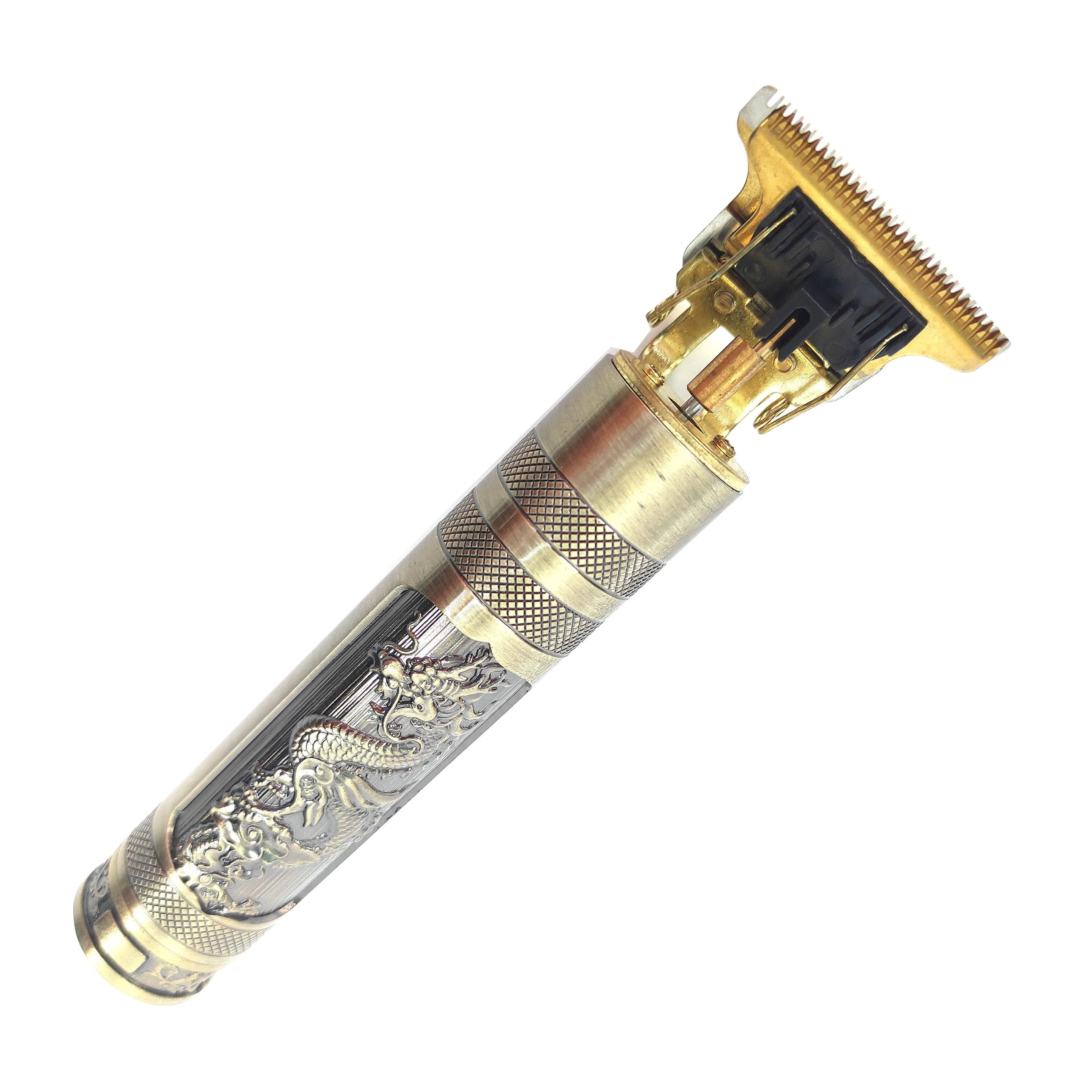 Professional Cordless Hair Trimmer Rechargeable T-blade Trimmer Hair Clippers For Men Zero Gap Baldhead Beard Shaver