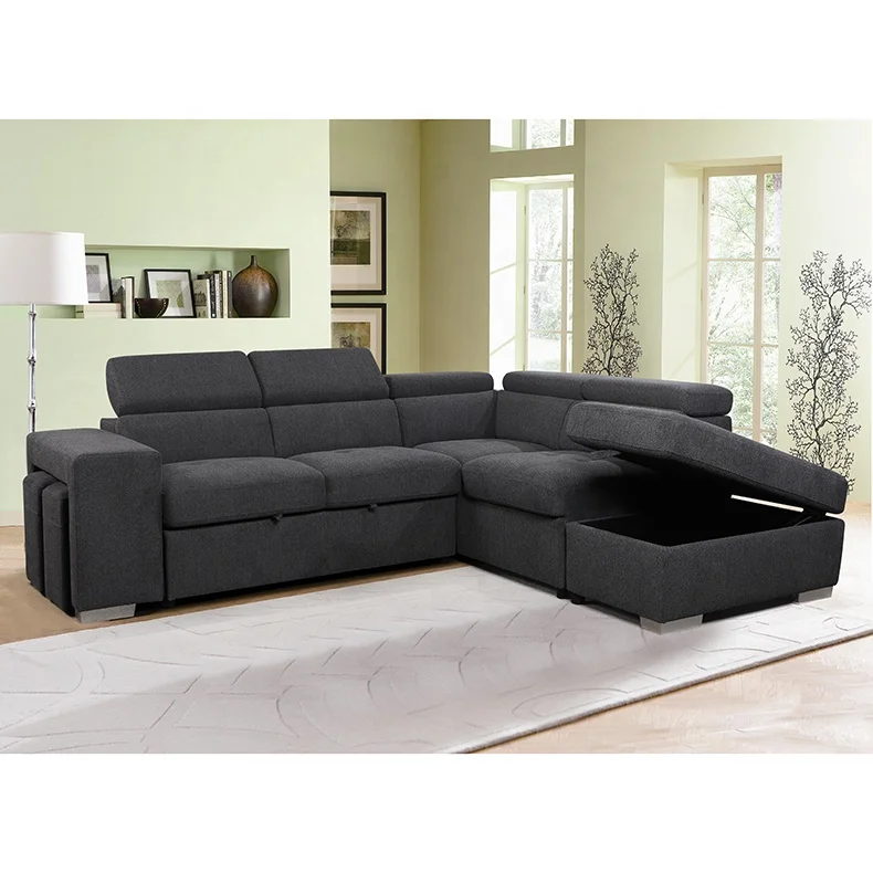 High Quality Living Room Modular Couch Modern Large Sectional  headrest Corner 3 Seater Sofa Set Furniture for Home