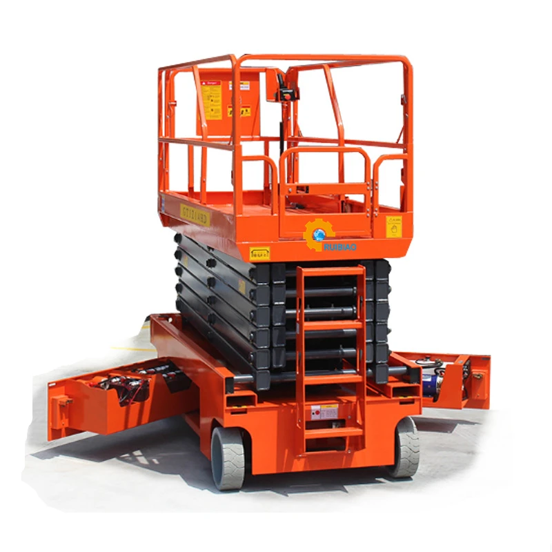 Electric scissor lifts, manual sissor lifts, hydraulic mobile scissor lift table for sale