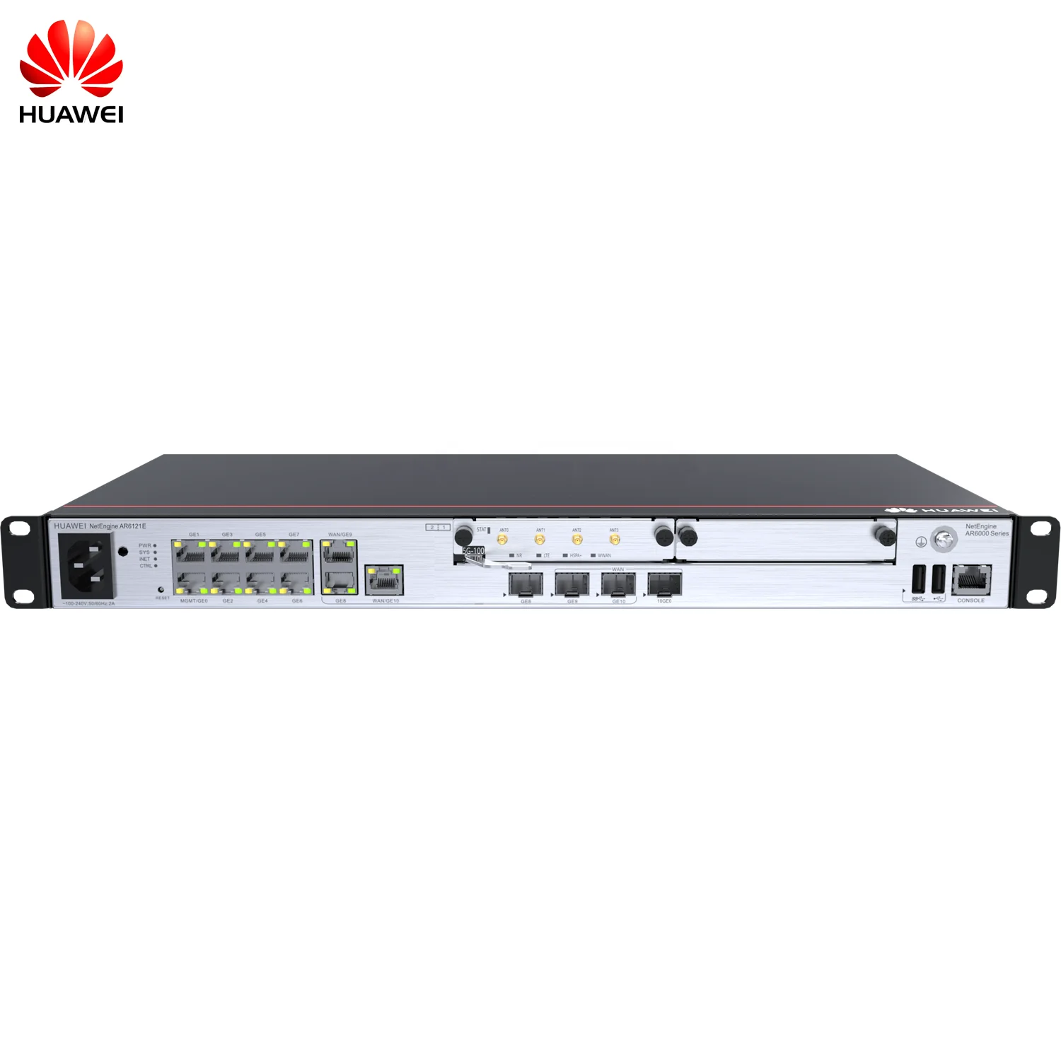 Huawei AR6121E enterprise Router supports SD-WAN 5G MPLS 10GE fiber uplink