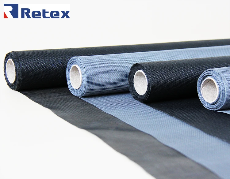 Fiberglass Insect Screen 18x16 Standard Mesh E-Glass STIFF SCREEN Retarctable Screen Rolls Mosquito Net Anti Insect/Fly/Bug