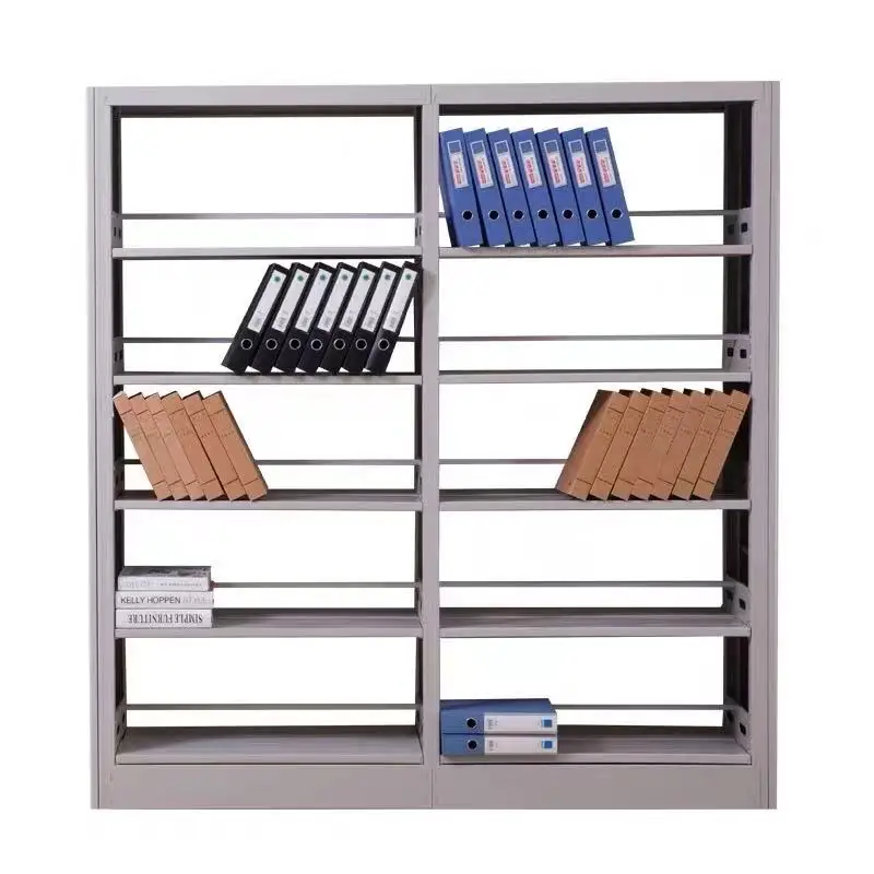 Competitive Price Floor Standing Book Cabinets Single And Double-Sided Book Racks