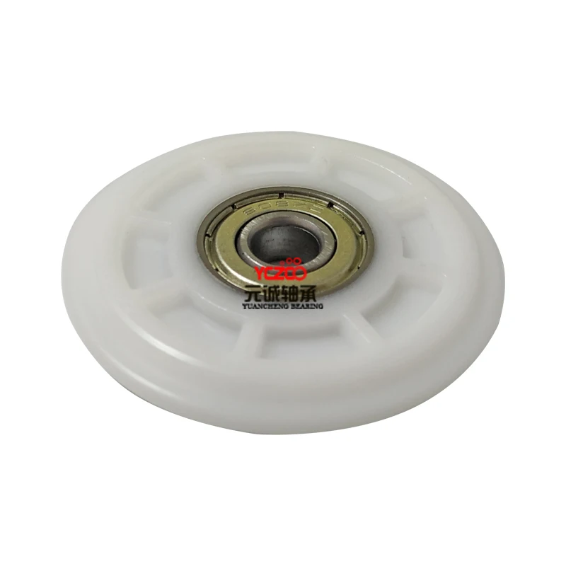 YCZCO 608zz bearing sliding wardrobe cabinet door 48mm u groove nylon roller