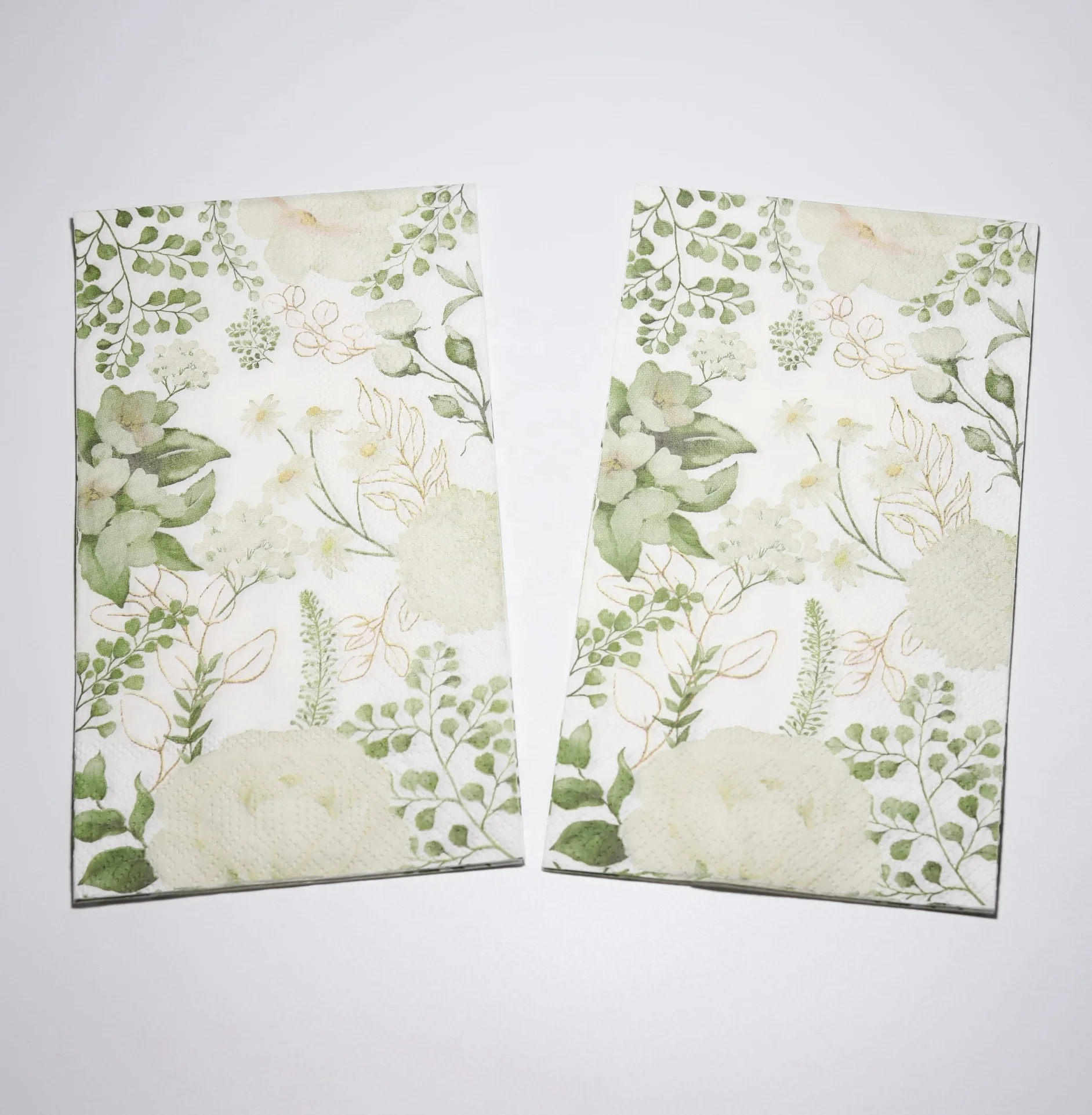 Cocktail Napkins Custom Paper Napkins Printed Napkins natural wood pulp