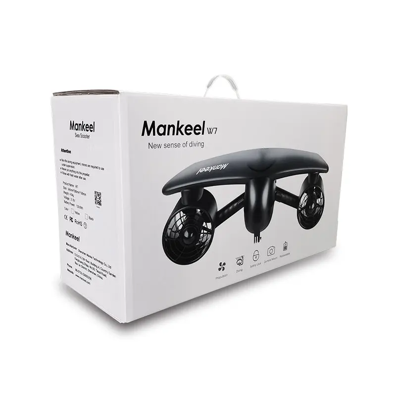 2022 New Design Powerful Mankeel 6A Sea Scooter For Adult Waterproof IP68 Electric Swimming Surfboard