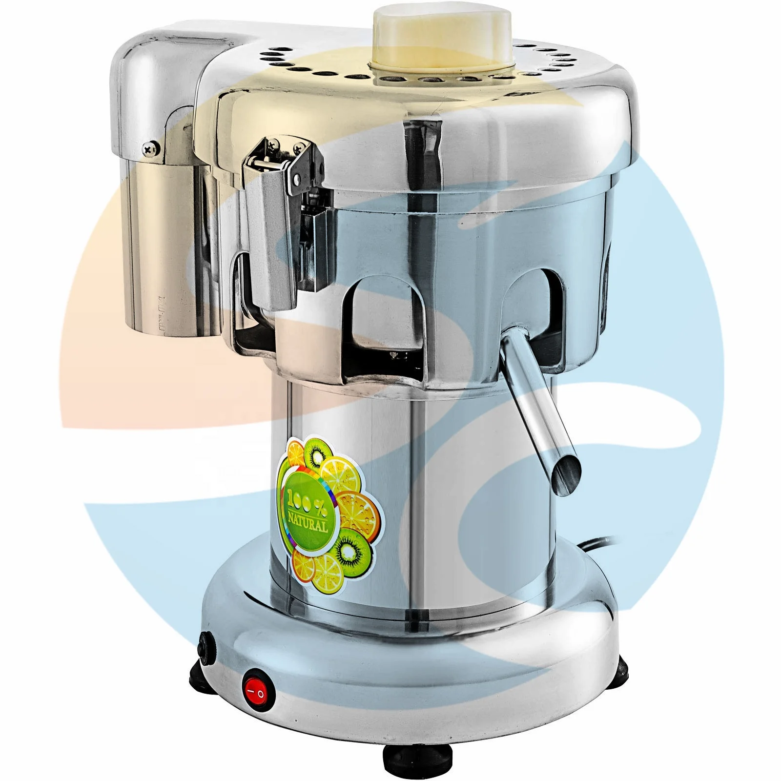 Stainless Steel Commercial Juice Extractor Heavy Duty Juicer Electric Orange Juice Machine Beverage Machine