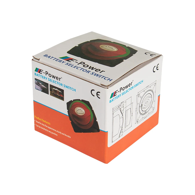 Car RV yacht accessories high current switch 12V24V battery total power rotary switch 2500A