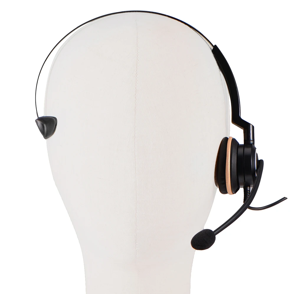 
Monaural USB Microphone headset headphone TCH2079 LYNC with noise cancelling microphone for computer and call center 