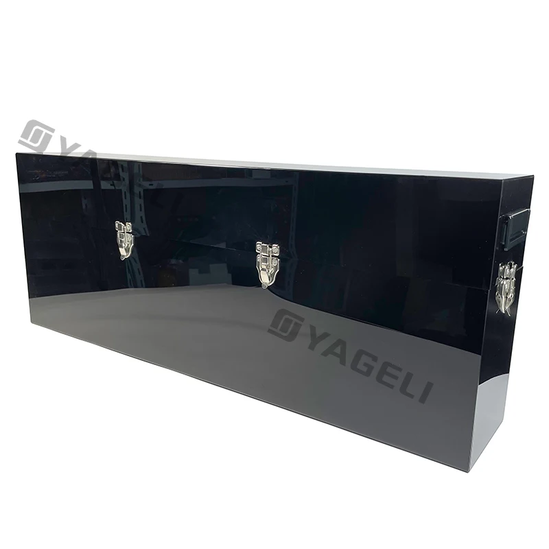 new design 3 tier custom clear acrylic lizard gecko snake reptile enclosure hatchling display case for reptile show vending